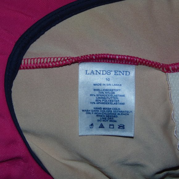 Lands' End Swimsuit 10 - Picture 4 of 4